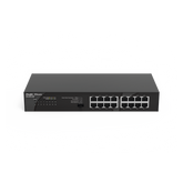 Switch no PoE, no administrable, con 16 puertos 10/100/1000 Mbps